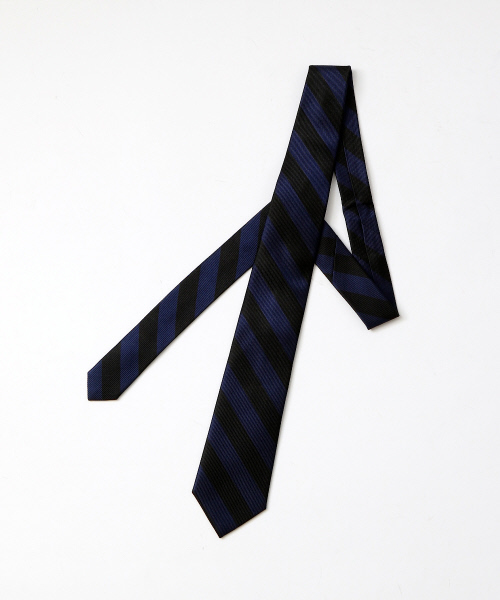 ABAHOUSE(アバハウス)の「【WEB別注】レジメンタルタイ(ネクタイ・メンズ・ネイビー/グレー/ブルー/ボルドー・FREE)」の11枚目の写真