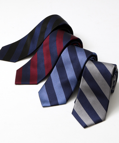 ABAHOUSE(アバハウス)の「【WEB別注】レジメンタルタイ(ネクタイ・メンズ・ネイビー/グレー/ブルー/ボルドー・FREE)」の21枚目の写真