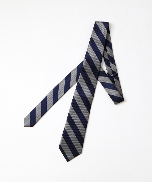 ABAHOUSE(アバハウス)の「【WEB別注】レジメンタルタイ(ネクタイ・メンズ・ネイビー/グレー/ブルー/ボルドー・FREE)」の22枚目の写真