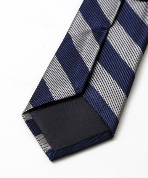 ABAHOUSE(アバハウス)の「【WEB別注】レジメンタルタイ(ネクタイ・メンズ・ネイビー/グレー/ブルー/ボルドー・FREE)」の15枚目の写真