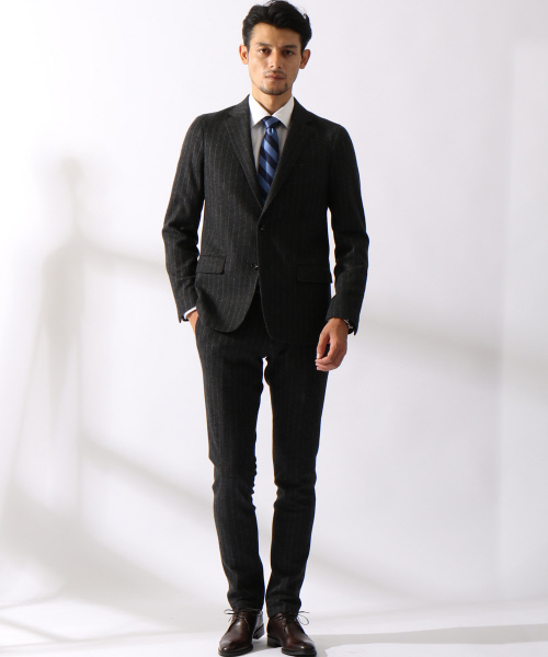 ABAHOUSE(アバハウス)の「【WEB別注】レジメンタルタイ(ネクタイ・メンズ・ネイビー/グレー/ブルー/ボルドー・FREE)」の19枚目の写真