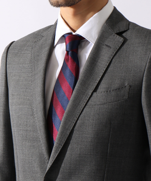 ABAHOUSE(アバハウス)の「【WEB別注】レジメンタルタイ(ネクタイ・メンズ・ネイビー/グレー/ブルー/ボルドー・FREE)」の20枚目の写真