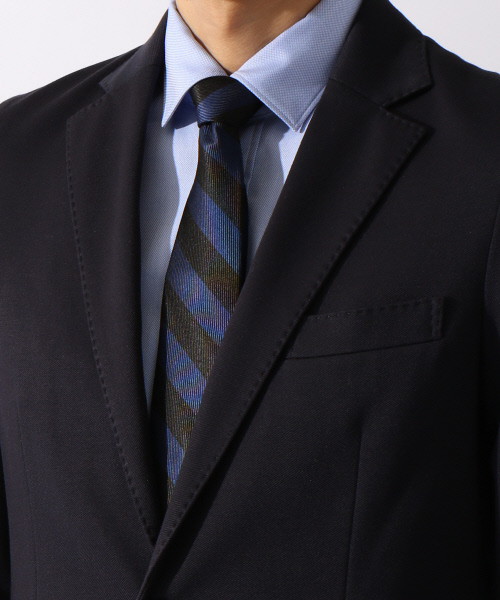 ABAHOUSE(アバハウス)の「【WEB別注】レジメンタルタイ(ネクタイ・メンズ・ネイビー/グレー/ブルー/ボルドー・FREE)」の13枚目の写真