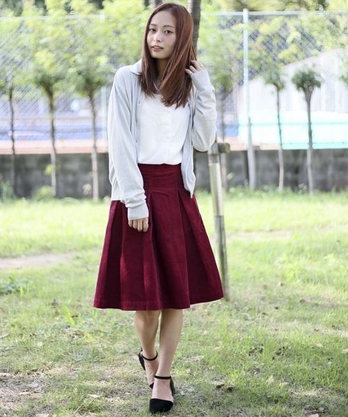 Denime(ドゥニーム)の「ベーシックカーディガン(カーディガン/ボレロ・レディース・ブラック/ブルー系その他5/ワイン/グレー/ブラック系その他5・FREE)」の15枚目の写真