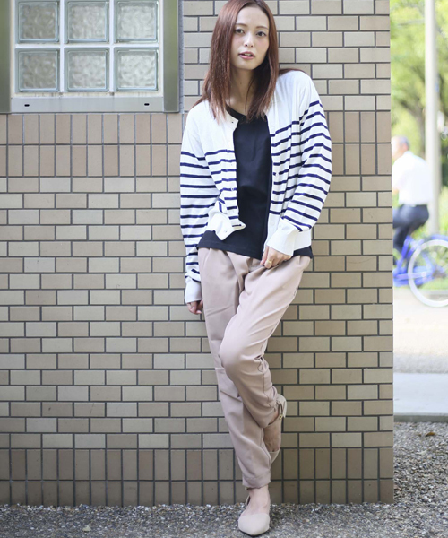 Denime(ドゥニーム)の「ベーシックカーディガン(カーディガン/ボレロ・レディース・ブラック/ブルー系その他5/ワイン/グレー/ブラック系その他5・FREE)」の17枚目の写真