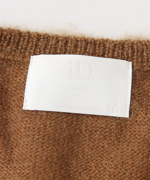URBAN RESEARCH（アーバンリサーチ）の「URiD モヘヤVカーディガン（カーディガン/ボレロ・メンズ・キャメル/ブラック・MEDIUM/LARGE）」の16枚目の写真