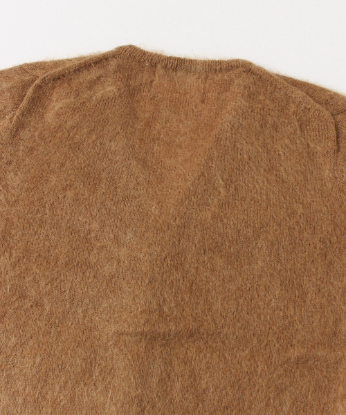 URBAN RESEARCH（アーバンリサーチ）の「URiD モヘヤVカーディガン（カーディガン/ボレロ・メンズ・キャメル/ブラック・MEDIUM/LARGE）」の11枚目の写真