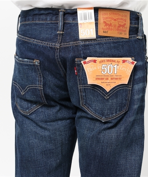 Levi's（リーバイス）の「【LEVI'S】501（R)　タンニン（デニムパンツ・メンズ・ブルー系その他・28inch/33inch/30inch/36inch/29inch/32inch/31inch/34inch）」の5枚目の写真