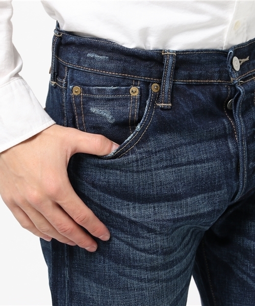 Levi's（リーバイス）の「【LEVI'S】501（R)　タンニン（デニムパンツ・メンズ・ブルー系その他・28inch/33inch/30inch/36inch/29inch/32inch/31inch/34inch）」の6枚目の写真