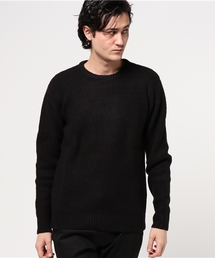 Denime | ワッフル編みクルーネックニット(ニット/セーター)