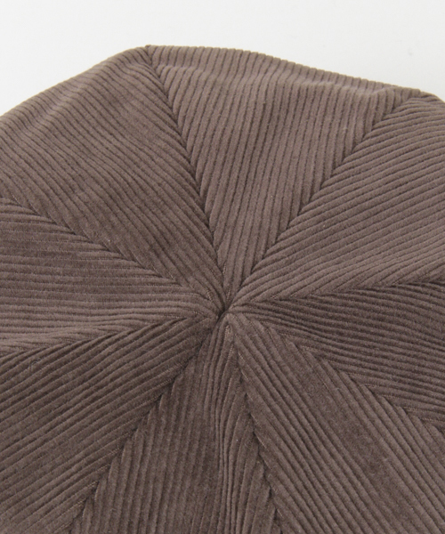 UR SELECT（ユーアールセレクト）の「UR SELECT CORDUROY BERET（ハンチング/ベレー帽・レディース・ブラック/ブラウン・FREE）」の8枚目の写真