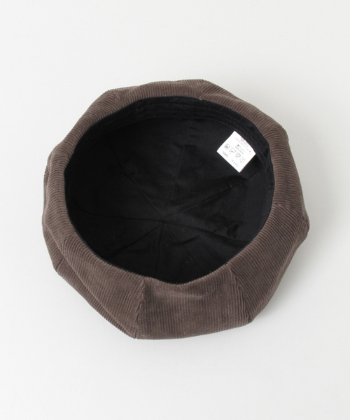 UR SELECT（ユーアールセレクト）の「UR SELECT CORDUROY BERET（ハンチング/ベレー帽・レディース・ブラック/ブラウン・FREE）」の7枚目の写真