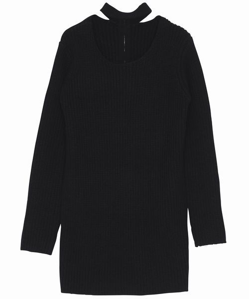 Emoda エモダ の チョーカーネックニットワンピース ワンピース Wear