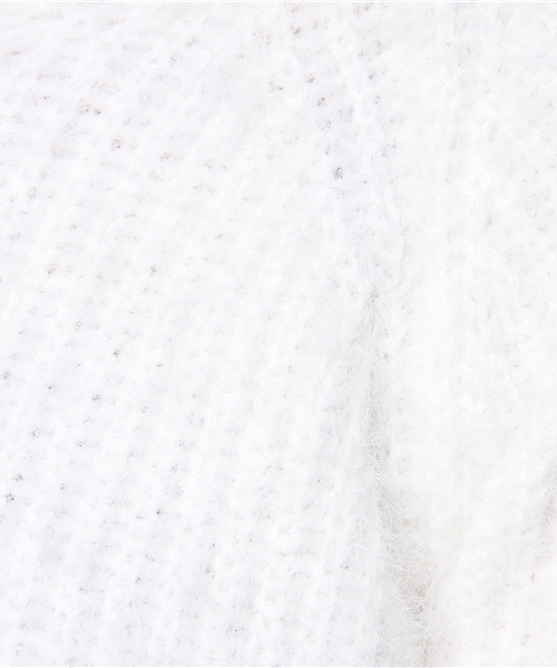 archives（アルシーヴ）の「テンタッチ片畦プルオーバー（ニット/セーター・レディース・オフホワイト/グレー/ピンク/サックスブルー・MEDIUM）」の16枚目の写真