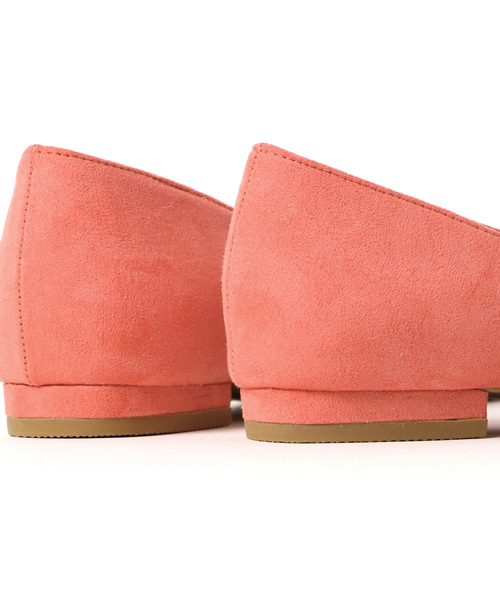 ORiental TRaffic（オリエンタルトラフィック）の「春夏新作★バイカラーフラットパンプス★7115（パンプス・レディース・ブルー/ベージュ/ピンク/ブラック・36/34/39/38/37/40/42/41/35）」の11枚目の写真