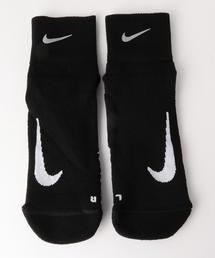 NIKE | NIKE（ナイキ） エリートランニングクッション クォーターソックス ◆(ソックス/靴下)