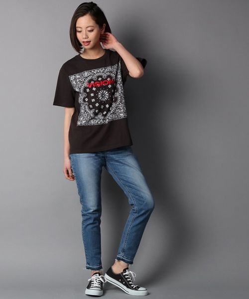 Vision Street Wear ヴィジョンストリートウェア の Vision Street Wear プリント半袖tシャツ Tシャツ カットソー Wear