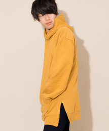 MANGROVE | 【MANGROVE】裾ZIPプルオーバーBIGパーカー(パーカー)