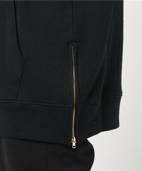 MANGROVE（マングローブ）の「【MANGROVE】スウェット裾ZIPプルオーバーBIGパーカー（パーカー・メンズ・ベージュ/ネイビー/マスタード/ホワイト/ブラック/グレー/チャコールグレー/ブルー/ダークグレー/杢グレー・FREE）」の11枚目の写真