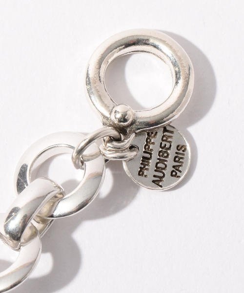 PHILIPPE AUDIBERT(フィリップ オーディベール)の「PHILIPPE AUDIBERT(フィリップオーディベール)リングチェーンブレスレット(ブレスレット・レディース・シルバー・フリ-)」の2枚目の写真