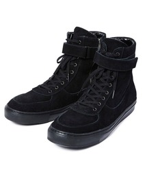 SUEDE ZIP SNEAKER