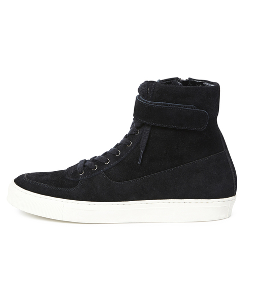 CHORD NUMBER EIGHT(コードナンバーエイト)の「SUEDE ZIP SNEAKER(スニーカー・メンズ・ブラック×ホワイト/ベージュ/ブラック・25cm/26cm/24cm/28cm/27cm)」の10枚目の写真