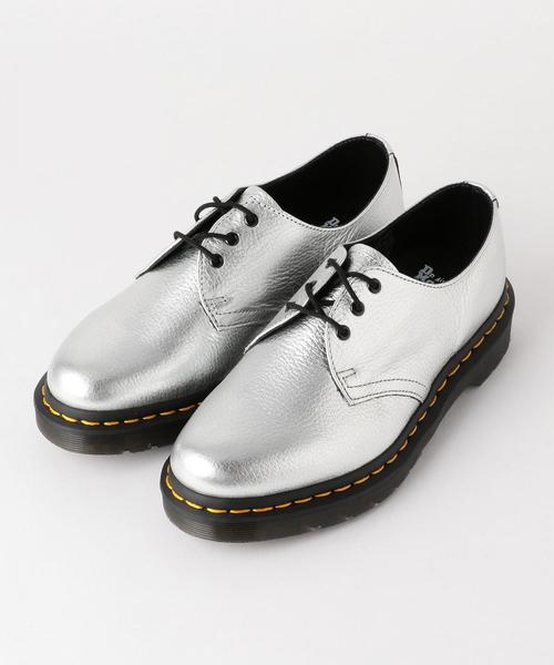 Dr. Martens（ドクターマーチン）の「Dr. Martens　1461 MET〈ドクターマーチン〉（ドレスシューズ・レディース・シルバー・23cm/24cm）」の5枚目の写真