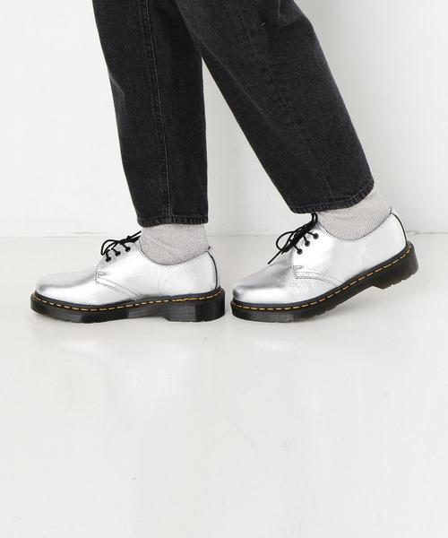 Dr. Martens（ドクターマーチン）の「Dr. Martens　1461 MET〈ドクターマーチン〉（ドレスシューズ・レディース・シルバー・23cm/24cm）」の8枚目の写真