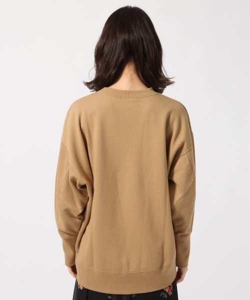 GLOBAL WORK（グローバルワーク）の「サガラシシュウスウェットプルオーバー/766275（スウェット・レディース・ブラック/ピンク/ベージュ系その他/グリーン系その他・MEDIUM/LARGE）」の17枚目の写真