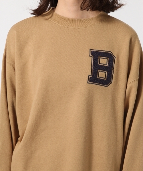 GLOBAL WORK（グローバルワーク）の「サガラシシュウスウェットプルオーバー/766275（スウェット・レディース・ブラック/ピンク/ベージュ系その他/グリーン系その他・MEDIUM/LARGE）」の9枚目の写真