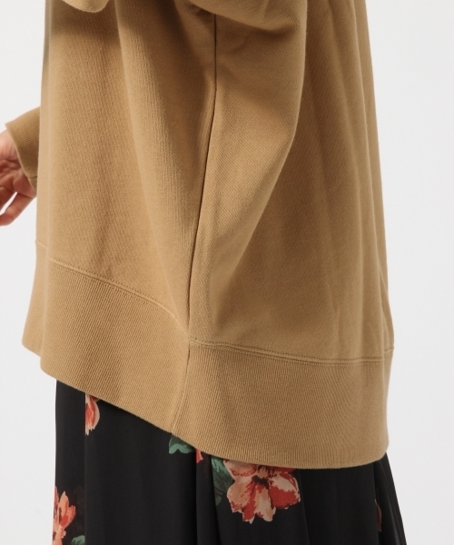 GLOBAL WORK（グローバルワーク）の「サガラシシュウスウェットプルオーバー/766275（スウェット・レディース・ブラック/ピンク/ベージュ系その他/グリーン系その他・MEDIUM/LARGE）」の8枚目の写真