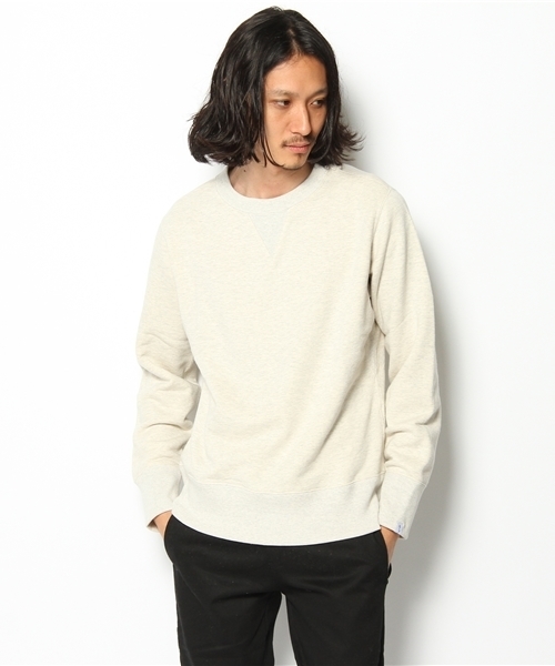 LOOPWHEELER × BEAMS PLUS 別注クルーネックスウェット