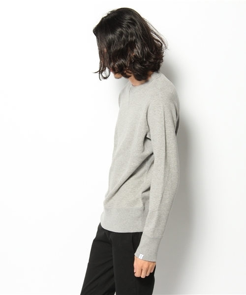 LOOPWHEELER BEAMS＋ 別注 クルーネックスウェット L グレー