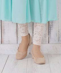 Noubel Voug Relax | スカラップカットスクエアトゥパンプス(パンプス)