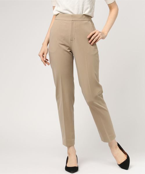 22 OCTOBRE（ヴァンドゥ－オクトーブル）の「フレックスムーブパンツ【セットアップ対応商品】（スーツパンツ・レディース・ブラック/ベージュ・40/38/36）」の4枚目の写真