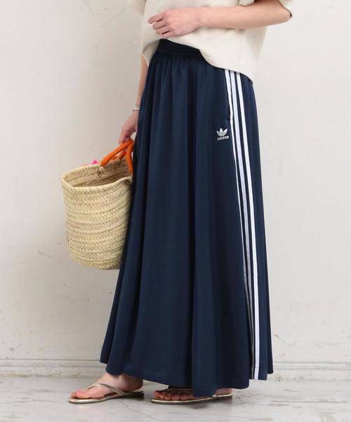 adidas(アディダス)の「【別注】<adidas>∴ロングスカート(スカート・レディース・ネイビー・SMALL/MEDIUM)」の14枚目の写真