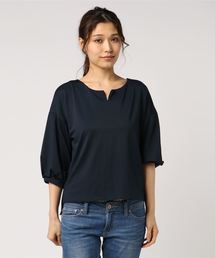 koe | ・キーネック袖ボリュームプルオーバー(Tシャツ/カットソー)
