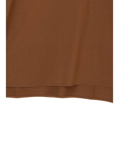 koe（コエ）の「・キーネック袖ボリュームプルオーバー（Tシャツ/カットソー・レディース・オフホワイト/ライトブラウン/カーキ/ネイビー・FREE）」の8枚目の写真