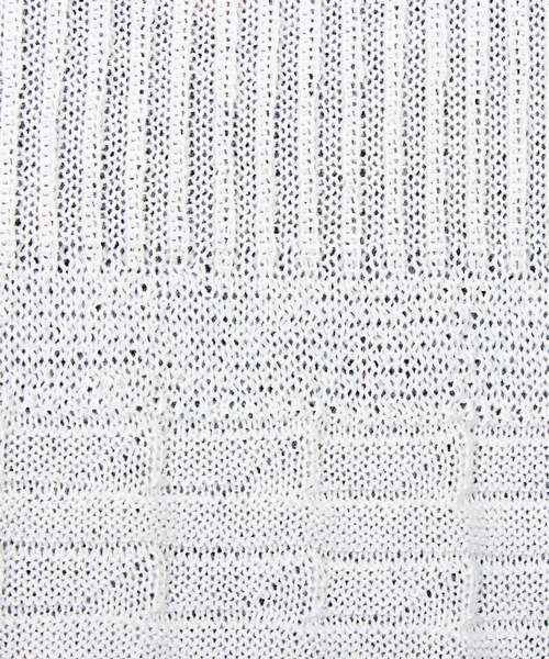 ８(eight)（エイト）の「ボーダー ニット 切替 半袖Tシャツ（Tシャツ/カットソー・メンズ・ホワイト/ブラック/ネイビー・LARGE/X-LARGE/MEDIUM）」の18枚目の写真