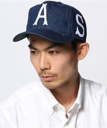 A BATHING APE | BAPE X EBBETS FIELD FLANNELS ASNKA DENIM CAP(キャップ)