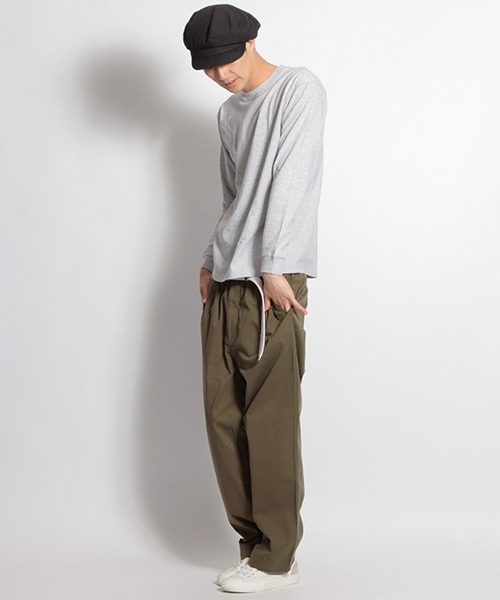 niko and...（ニコアンド）の「キャスケット（キャスケット・メンズ・ブラック/カーキ・FREE）」の3枚目の写真