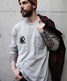 MR.OLIVE | < 直営店限定 > NEW MR EMBLEM / BIG SILHOUETTE POCKET LONGSLEEVE T-SHIRT(Tシャツ/カットソー)