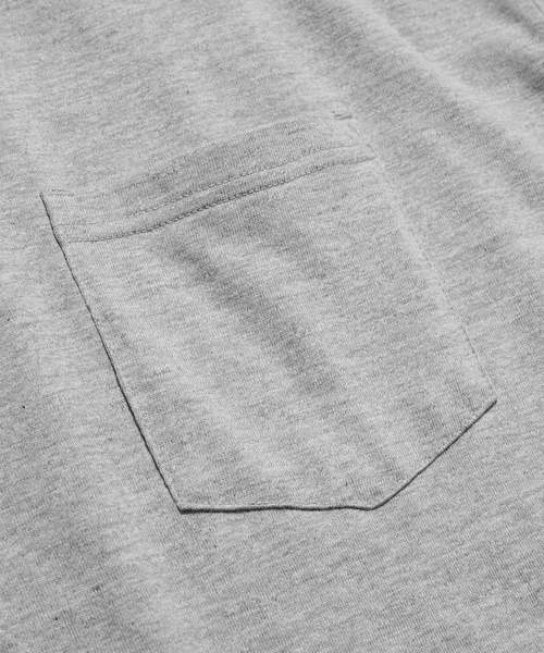MR.OLIVE(ミスターオリーブ)の「< 直営店限定 > NEW MR EMBLEM / BIG SILHOUETTE POCKET LONGSLEEVE T-SHIRT(Tシャツ/カットソー・メンズ・ブラック/グレー/オフホワイト・SMALL/MEDIUM/LARGE/X-LARGE)」の11枚目の写真