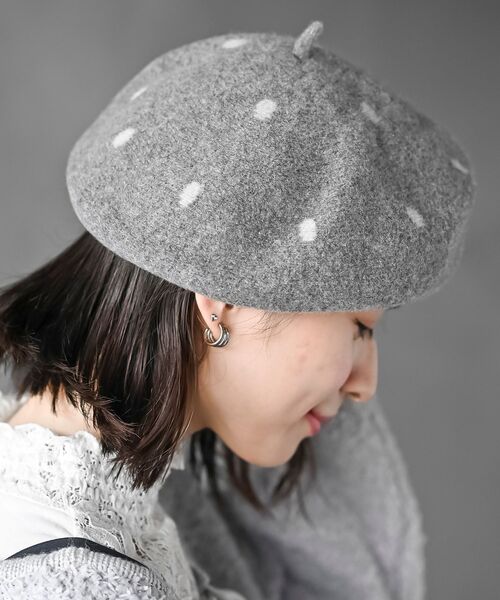 RBD M-CO. グレー ベレー帽 Sサイズ RBD M-CO. グレー ベレー帽 Sサイズ RBD M-CO. グレー ベレー帽 S