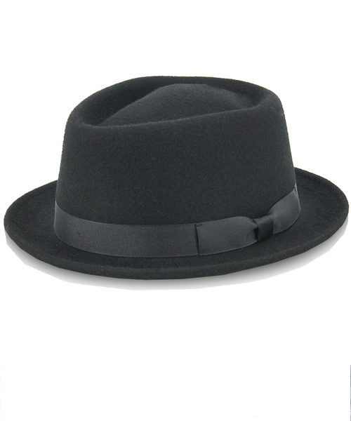 Ruben（ルーベン）の「ポケッタブル Dトップ フェルト中折れ（ハット・メンズ・ブラック/グレー/カーキ/キャメル/ワイン・XL）」の2枚目の写真