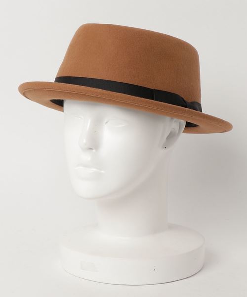 Ruben（ルーベン）の「ポケッタブル Dトップ フェルト中折れ（ハット・メンズ・ブラック/グレー/カーキ/キャメル/ワイン・XL）」の8枚目の写真