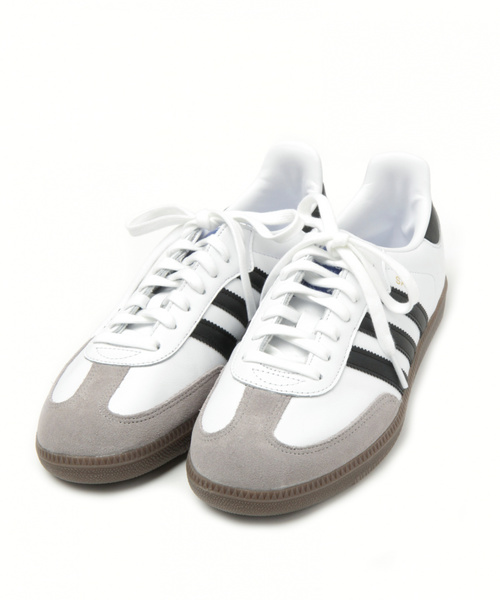 adidas(アディダス)の「【adidas(アディダス)】SAMBA(MEN)(スニーカー・メンズ・ホワイト/ブラック・SMALL/MEDIUM/LARGE)」の3枚目の写真