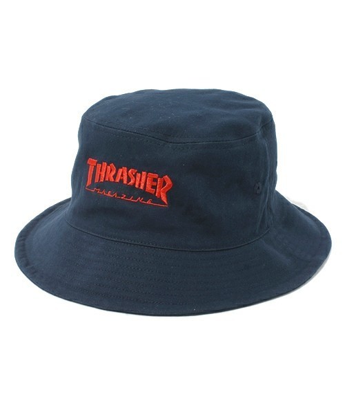 WEGO(ウィゴー)の「WEGO/THRASHERバケットハット(ハット・メンズ・ホワイト/ブラック/ネイビー・FREE)」の11枚目の写真