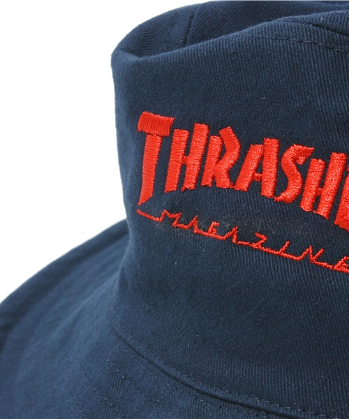 WEGO(ウィゴー)の「WEGO/THRASHERバケットハット(ハット・メンズ・ホワイト/ブラック/ネイビー・FREE)」の6枚目の写真