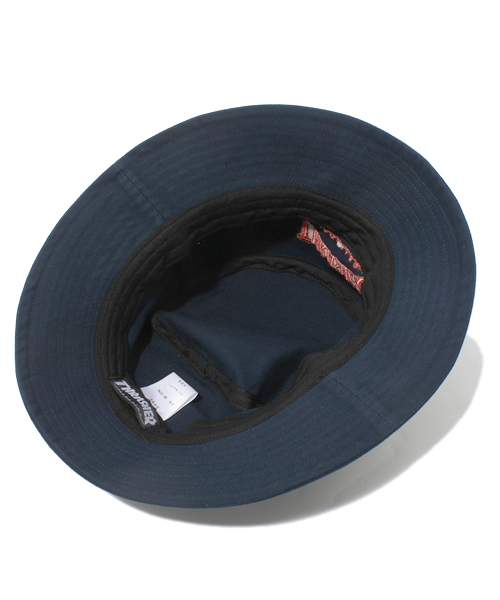 WEGO(ウィゴー)の「WEGO/THRASHERバケットハット(ハット・メンズ・ホワイト/ブラック/ネイビー・FREE)」の7枚目の写真